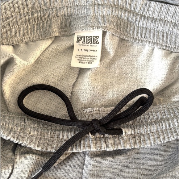 Victoria's Secret PINK Women's Small Jogger Track Pants Skinny Zip Ankle Gray - Picture 3 of 10